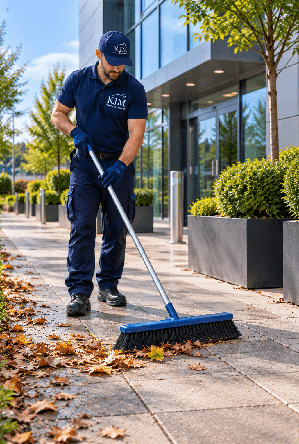 Professional Autumn Groundskeeping