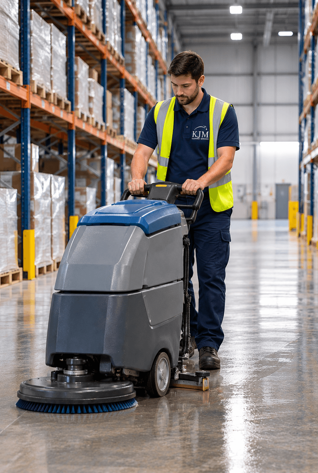 Warehouse Cleaning in Action